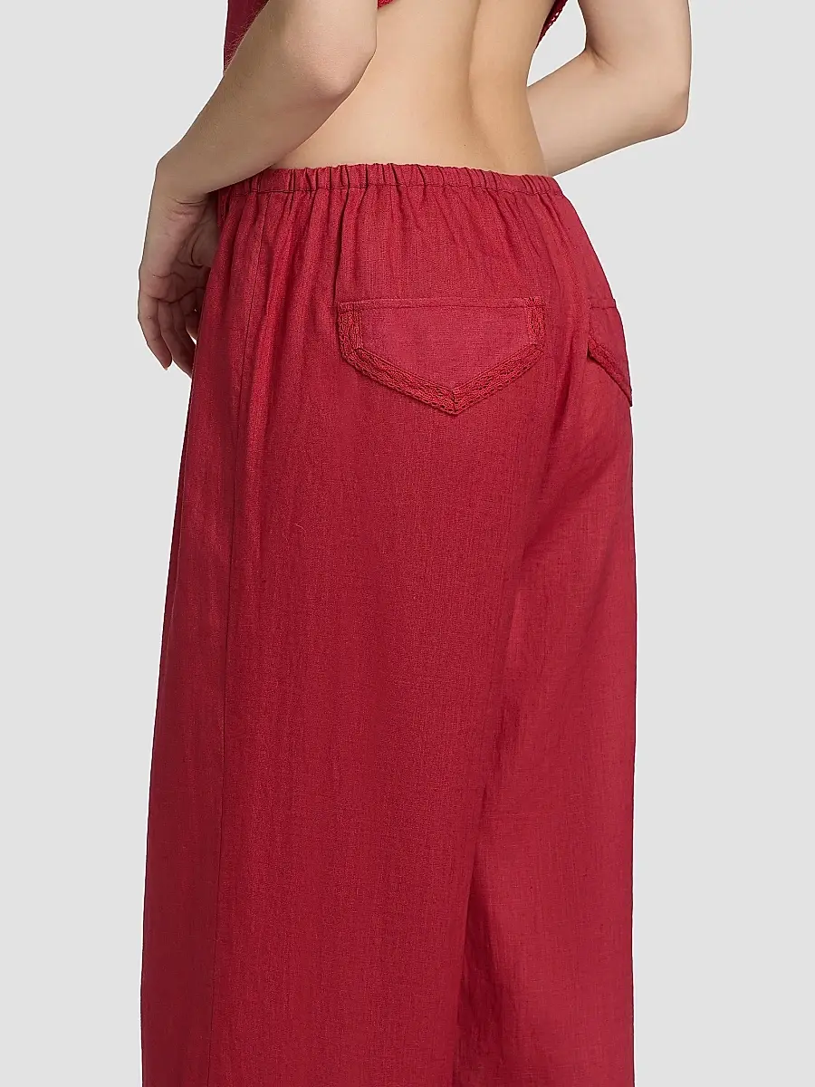 Cami NYC Women's Omi Linen Pants | Thumbnail 6 Cami NYC Women's Omi Linen Pants | Thumbnail 6