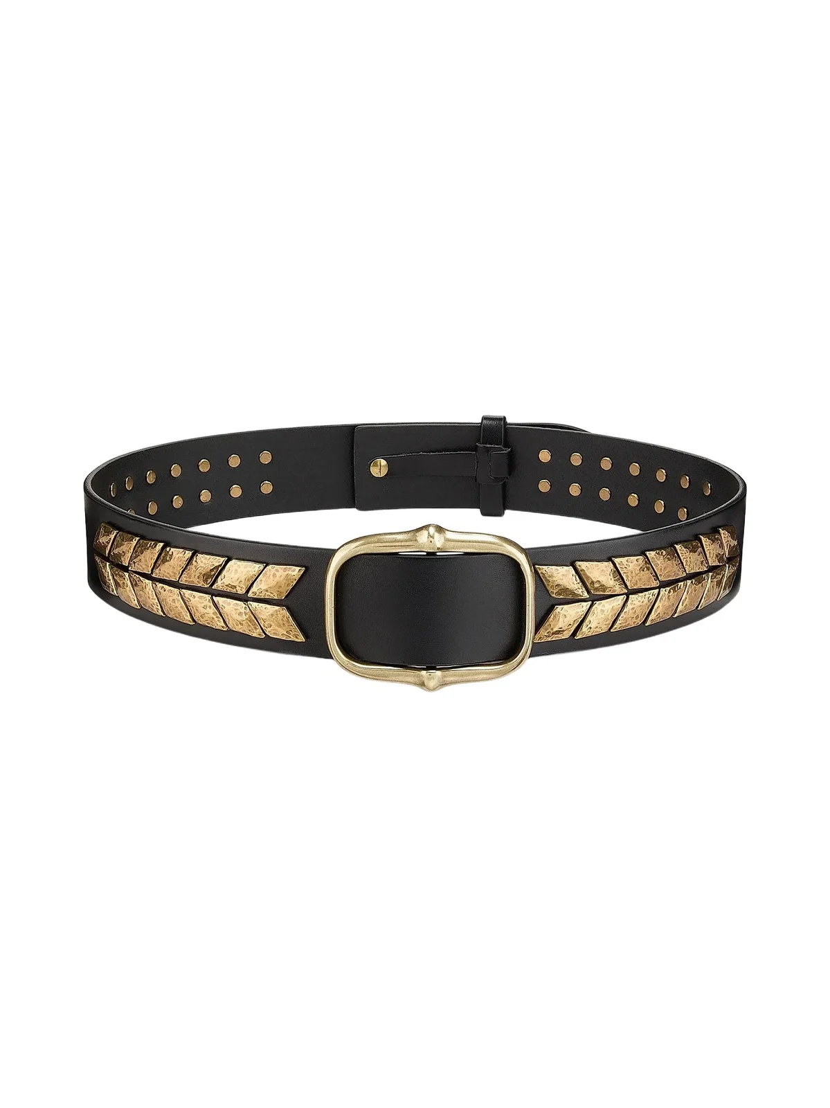 Women's Belja Studded Leather Belt