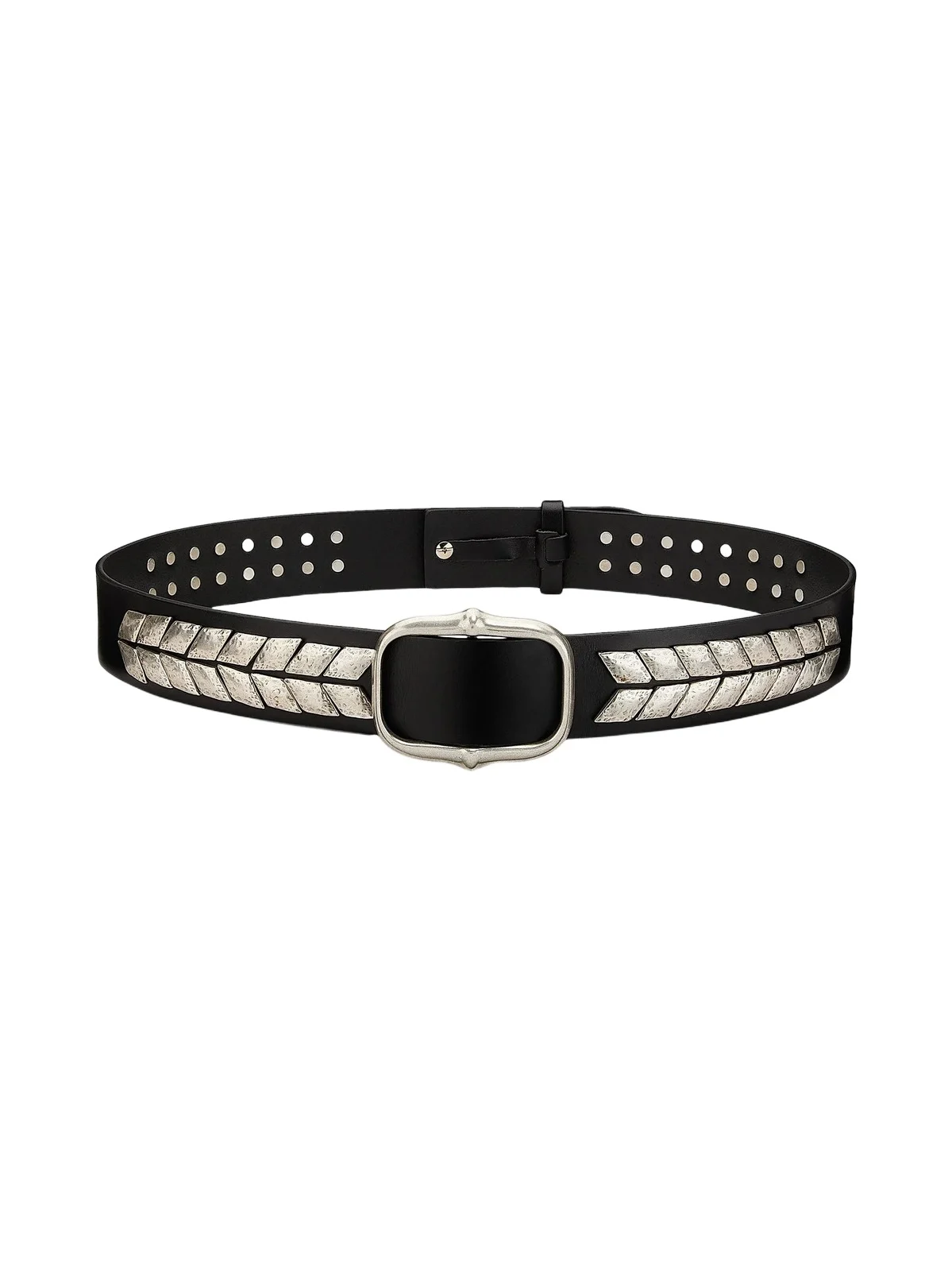 Isabel Marant Women's Belja Studded Leather Belt