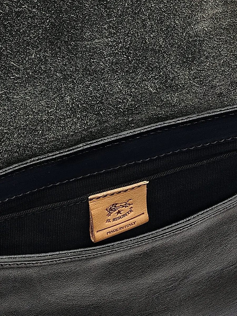 Il Bisonte Women's Archivio Leather Saddle Bag | Thumbnail 4 Il Bisonte Women's Archivio Leather Saddle Bag | Thumbnail 4