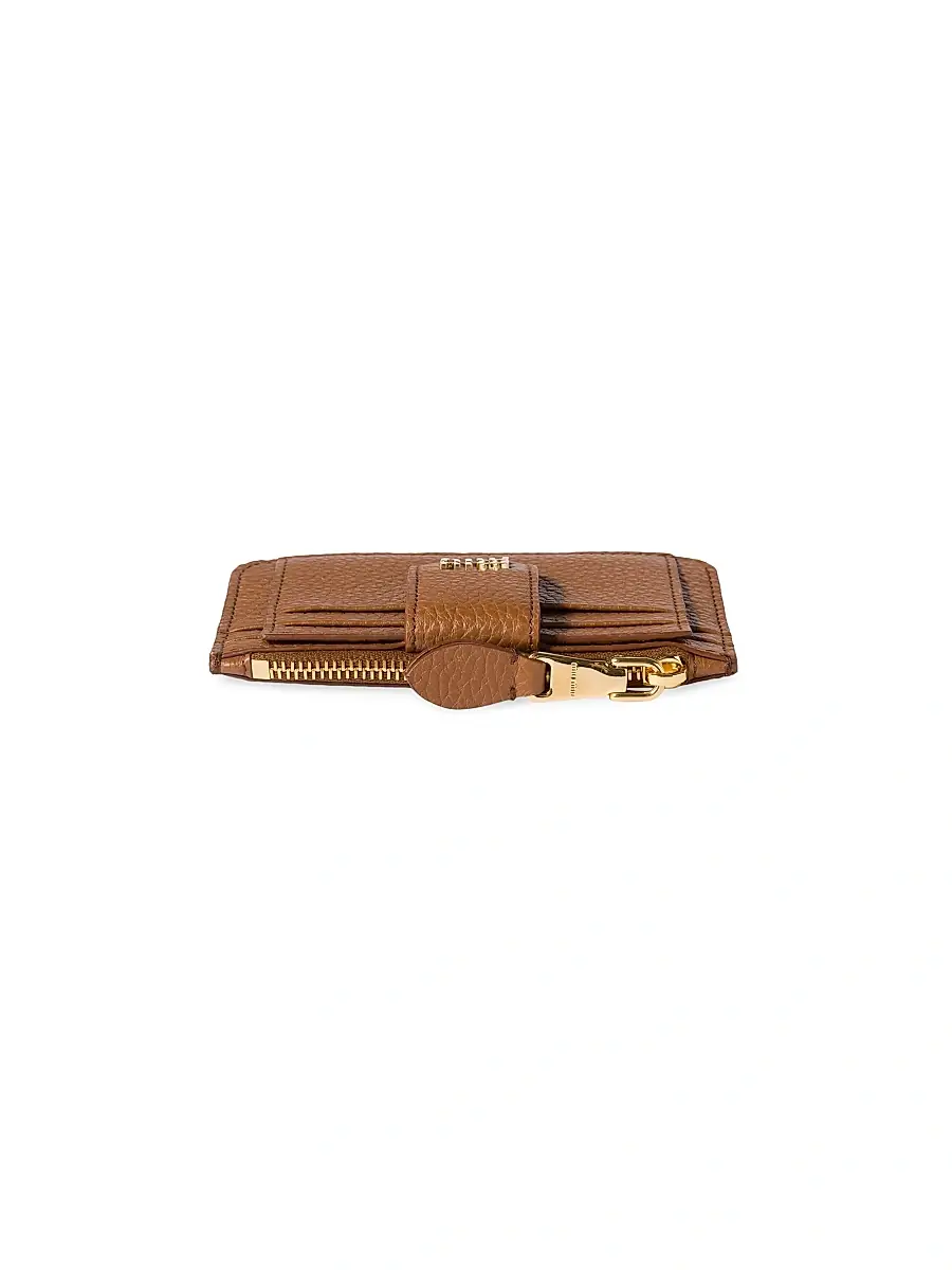 Miu Miu Women's Leather Card Holder | Thumbnail 3 Miu Miu Women's Leather Card Holder | Thumbnail 3