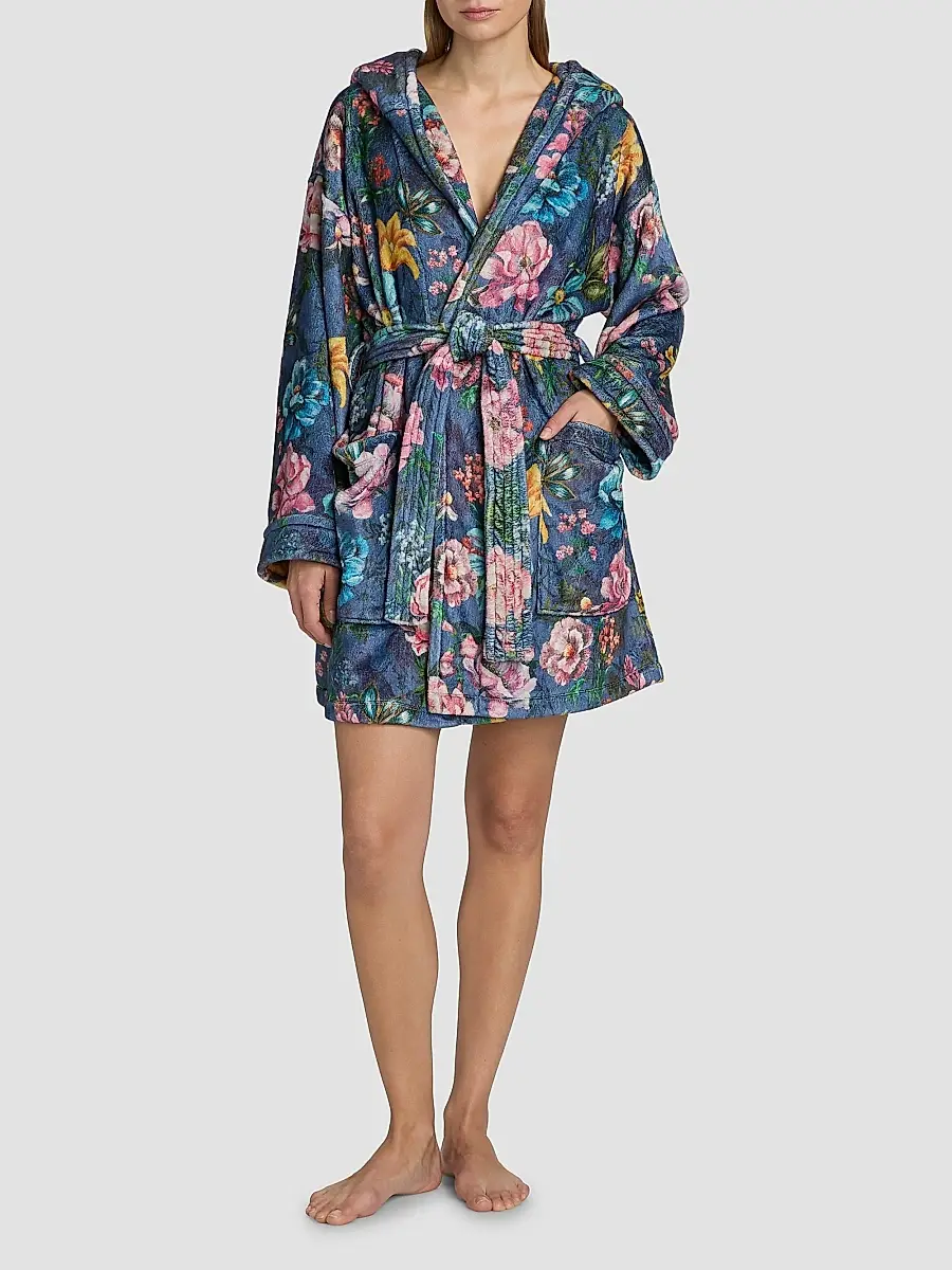 Johnny Was Women's Ollie Floral Hooded Robe | Thumbnail 2