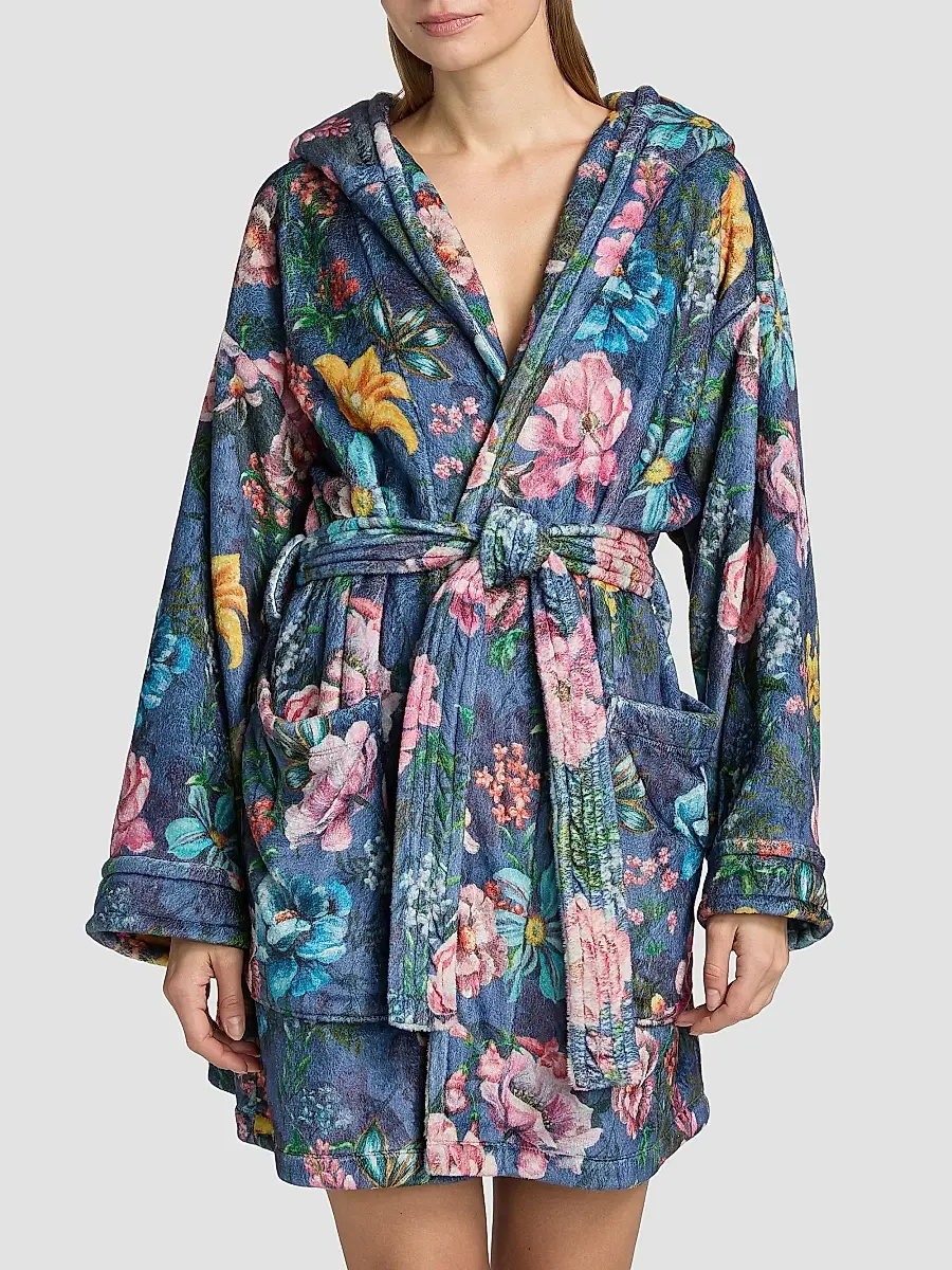 Johnny Was Women's Ollie Floral Hooded Robe | Thumbnail 3