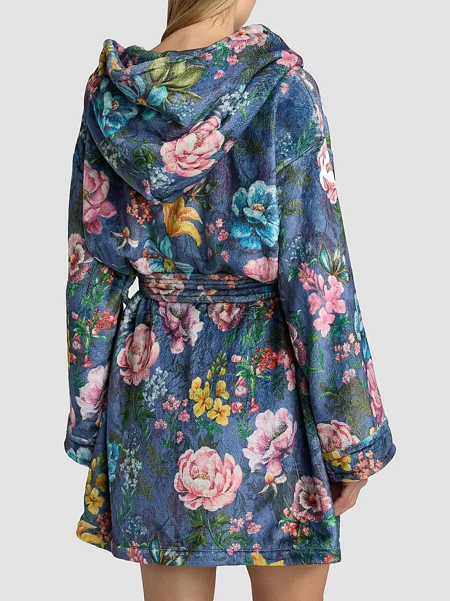Johnny Was Women's Ollie Floral Hooded Robe | Thumbnail 5