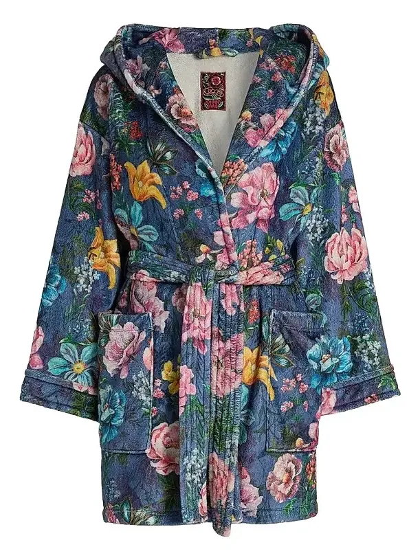 Johnny Was Women's Ollie Floral Hooded Robe