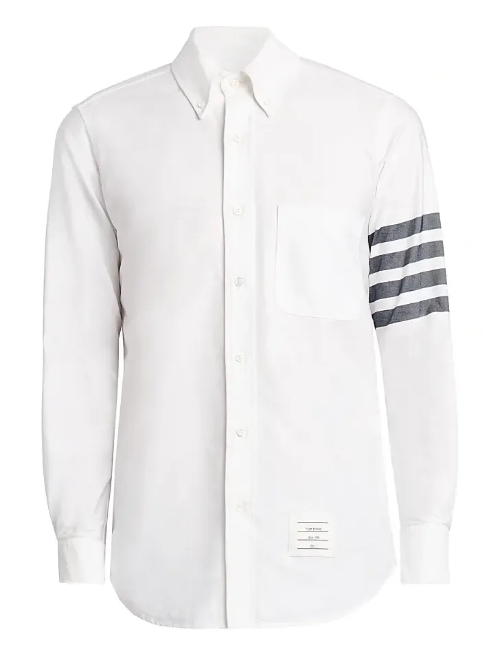 Men's Engineered 4-Bar Straight-Fit Oxford Shirt Men's Engineered 4-Bar Straight-Fit Oxford Shirt
