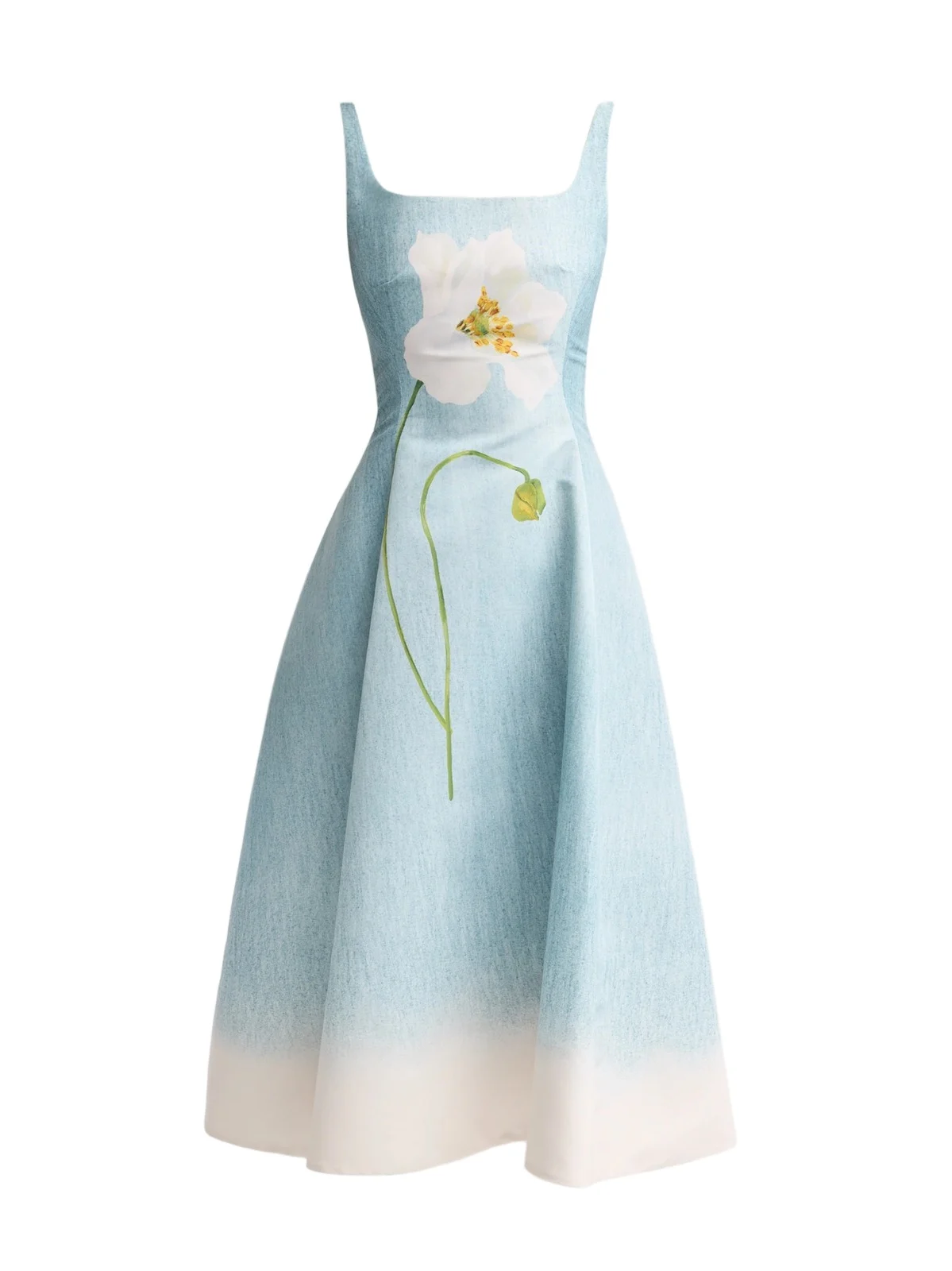 Oscar de la Renta Women's Peony Faille Day Dress