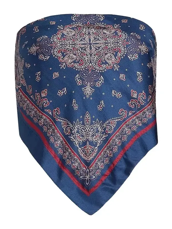 Women's Juli Printed Strapless Silk Camisole Women's Juli Printed Strapless Silk Camisole