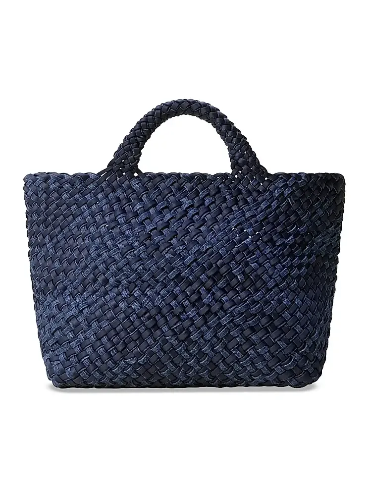 Naghedi Women's St. Barths Medium Double Weave Tote Bag