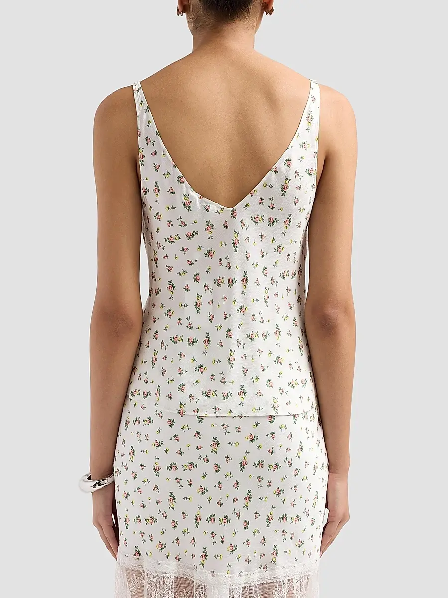 Cami NYC Women's Rory Hammered Floral Camisole | Thumbnail 3