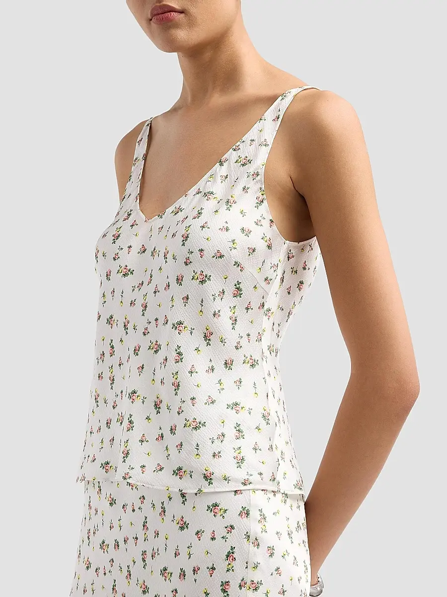 Cami NYC Women's Rory Hammered Floral Camisole | Thumbnail 5