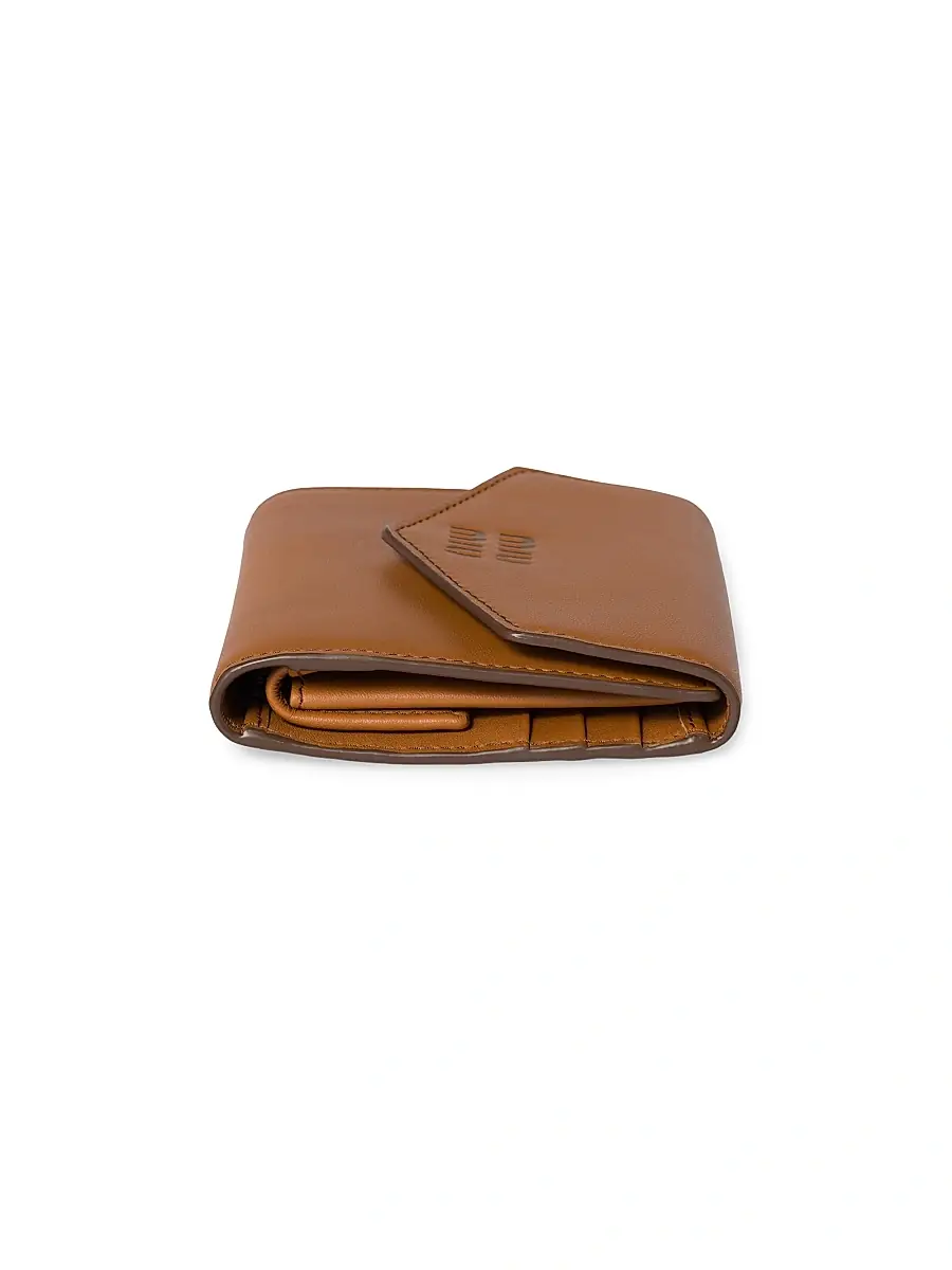 Miu Miu Women's Leather Wallet - Brown | Thumbnail 4 Miu Miu Women's Leather Wallet - Brown | Thumbnail 4