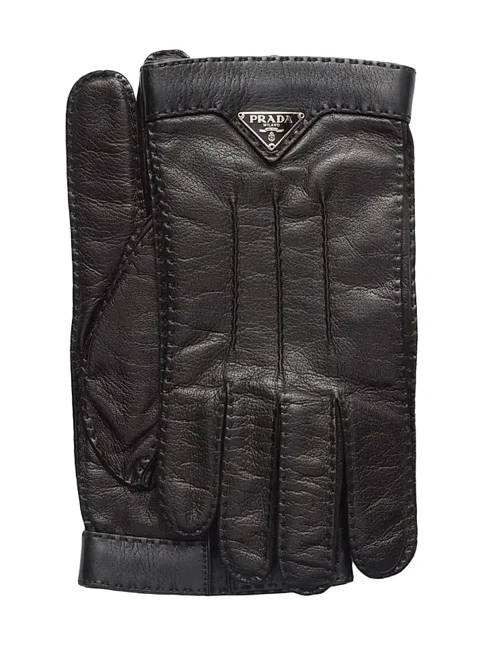 Prada Men's Leather Gloves