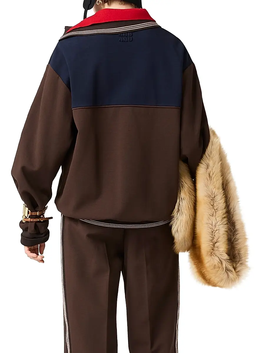 Miu Miu Women's Zipper Sweatshirt | Thumbnail 3