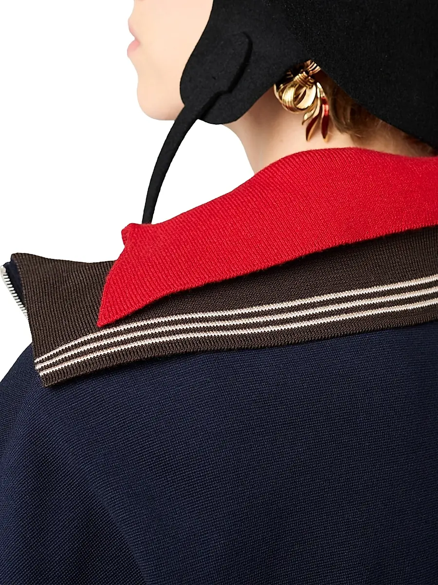 Miu Miu Women's Zipper Sweatshirt | Thumbnail 4