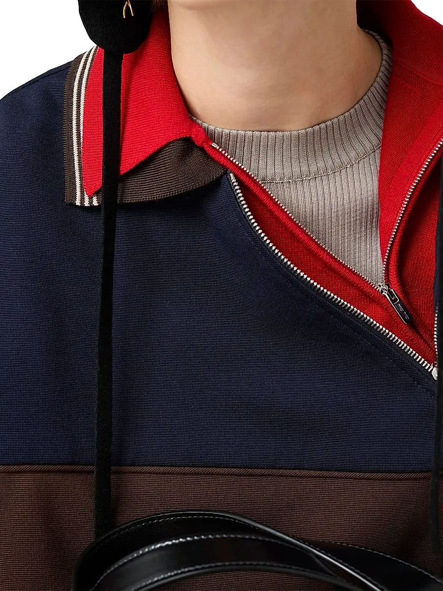 Miu Miu Women's Zipper Sweatshirt | Thumbnail 6