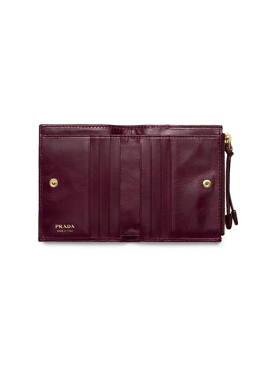 Prada Women's Small Leather Wallet | Thumbnail 2 Prada Women's Small Leather Wallet | Thumbnail 2