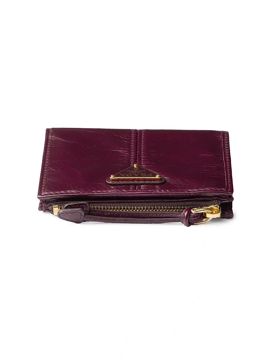 Prada Women's Small Leather Wallet | Thumbnail 4 Prada Women's Small Leather Wallet | Thumbnail 4