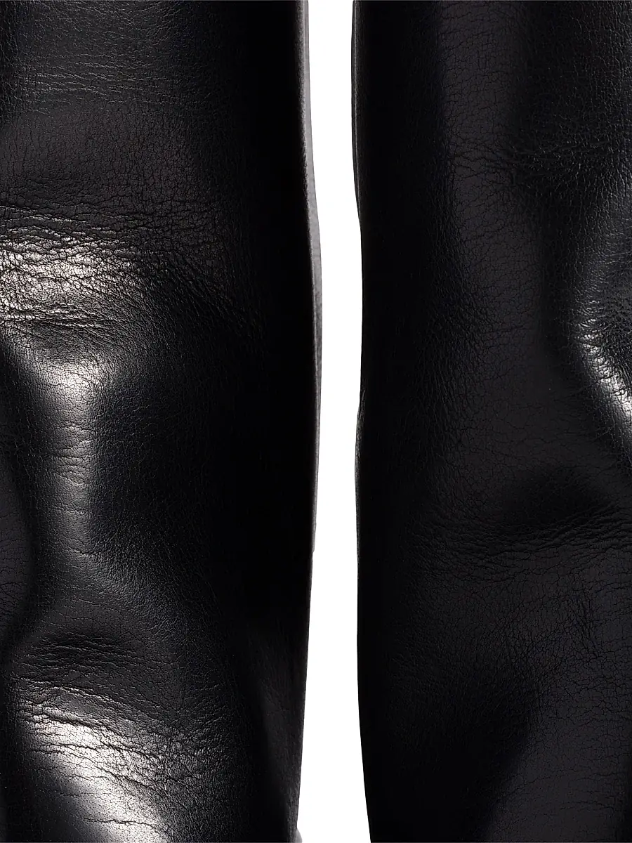 Miu Miu Women's Leather Boots | Thumbnail 3