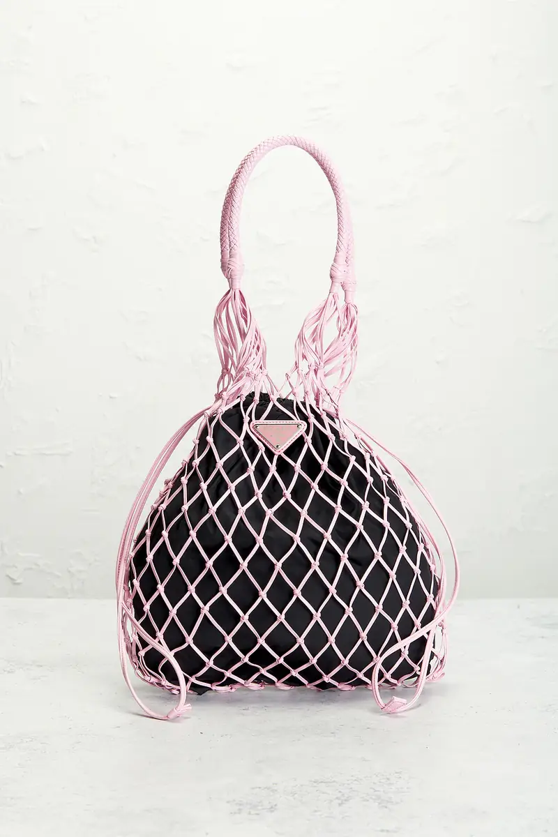 Prada Tessuto Net Tote Bag | Thumbnail 2