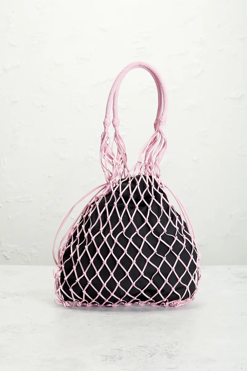 Prada Tessuto Net Tote Bag | Thumbnail 3