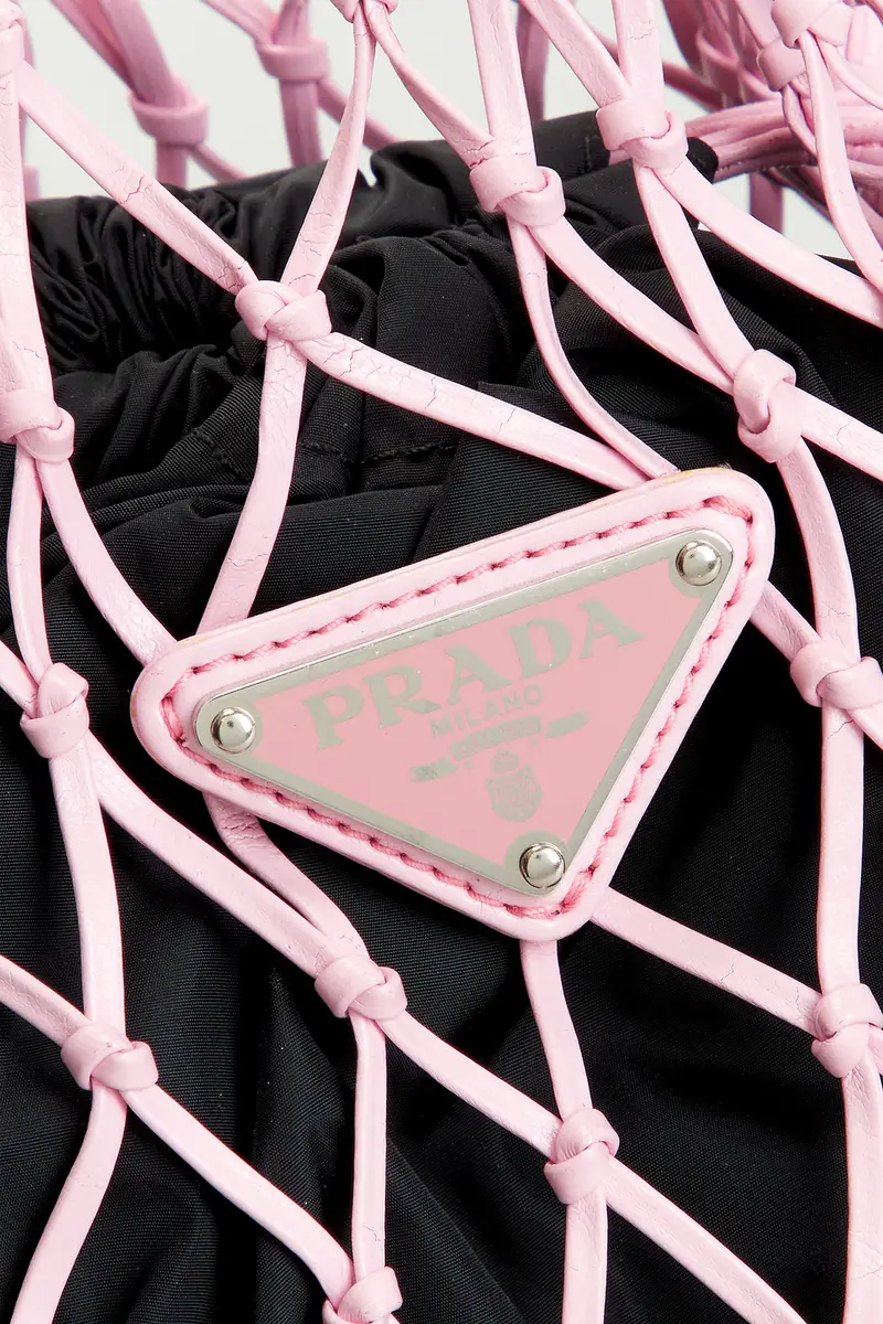 Prada Tessuto Net Tote Bag | Thumbnail 5