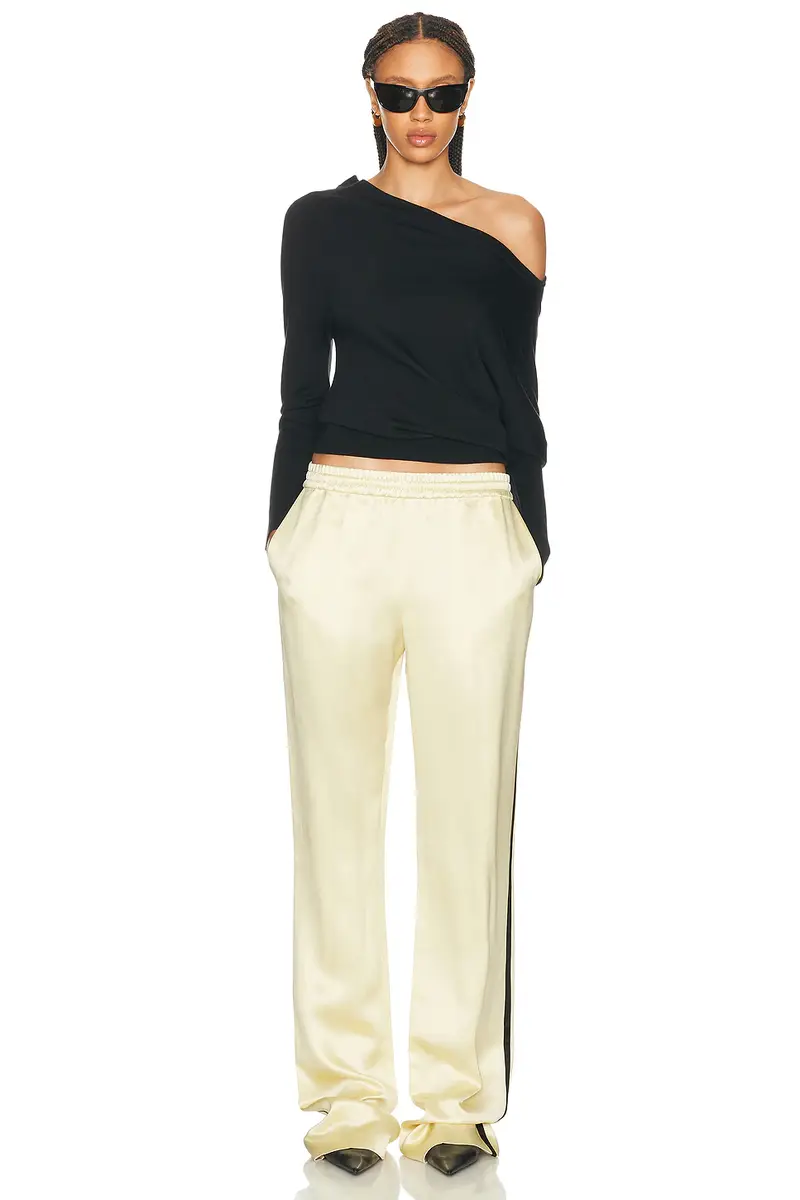 Tom Ford Wool Silk Off The Shoulder Top | Thumbnail 4