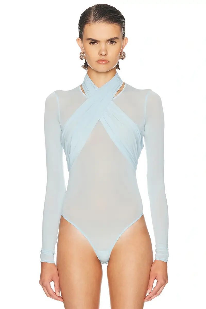 Wardrobe.NYC Translucent Bodysuit | Thumbnail 2 Wardrobe.NYC Translucent Bodysuit | Thumbnail 2
