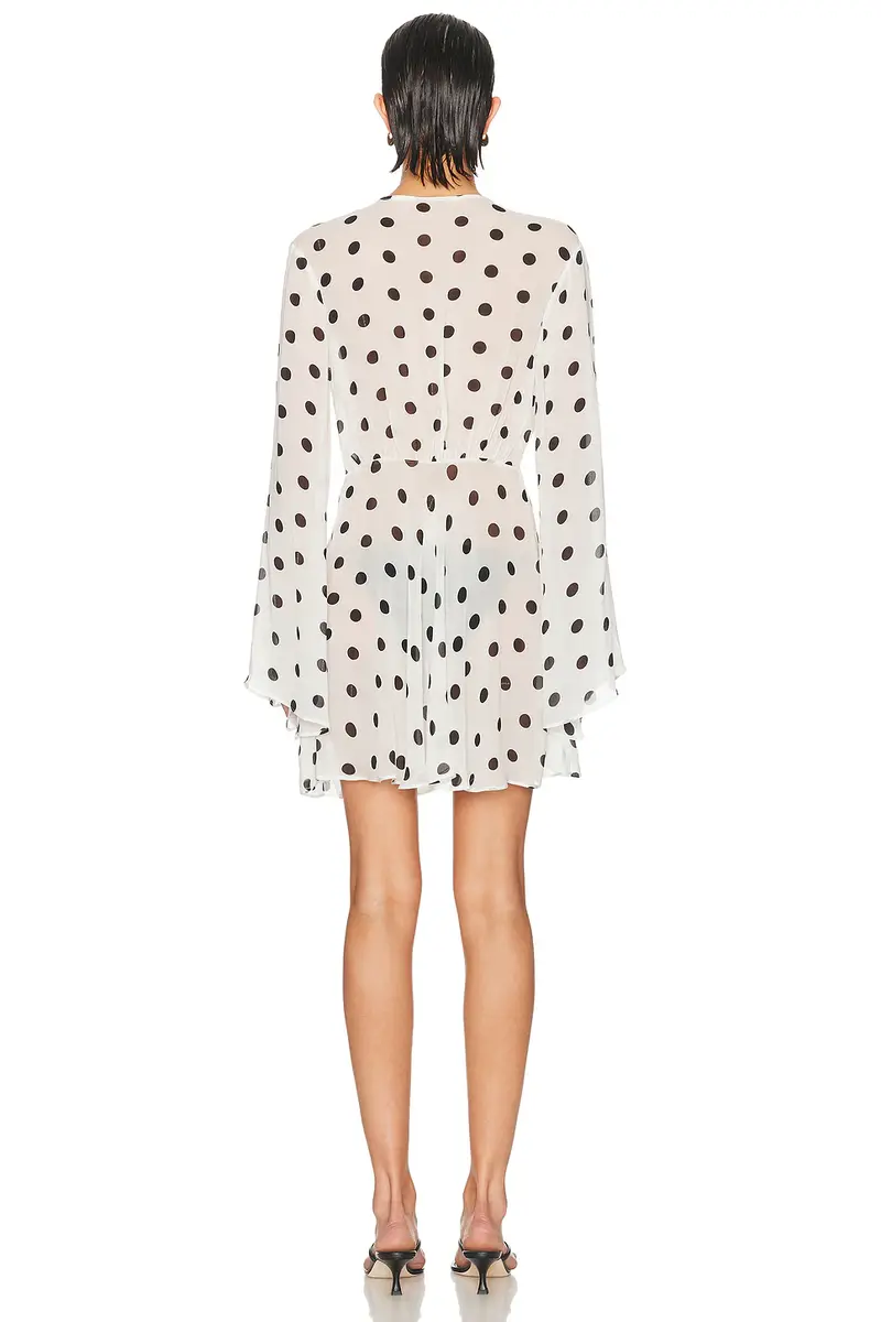NICHOLAS Nerissa Long Sleeve Mini Dress | Thumbnail 3