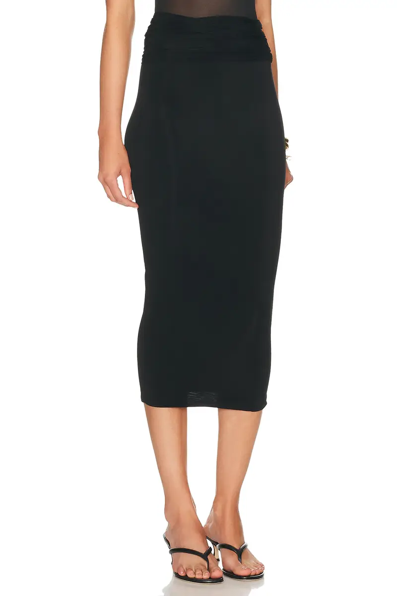 Wardrobe.NYC Translucent Skirt Midi Skirt | Thumbnail 2 Wardrobe.NYC Translucent Skirt Midi Skirt | Thumbnail 2