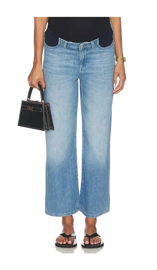 DL1961 Hepburn Wide Leg Maternity Jeans | Thumbnail 2 DL1961 Hepburn Wide Leg Maternity Jeans | Thumbnail 2