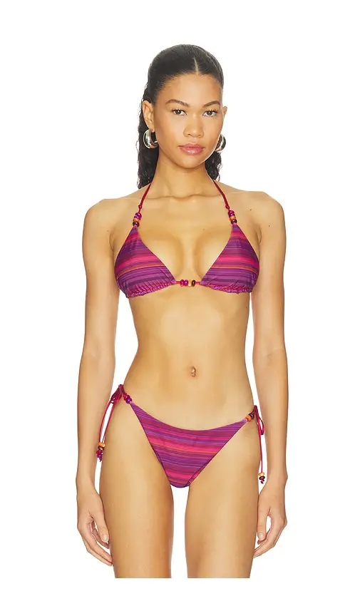 Tiger Mist Reversible Finlea Bikini Top | Thumbnail 2 Tiger Mist Reversible Finlea Bikini Top | Thumbnail 2