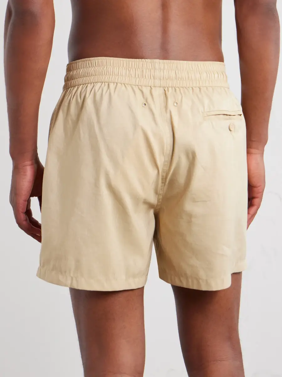 Frescobol Carioca Rio Straight-Leg Mid-Length Linen-Blend Swim Shorts - Men | Thumbnail 3 Frescobol Carioca Rio Straight-Leg Mid-Length Linen-Blend Swim Shorts - Men | Thumbnail 3