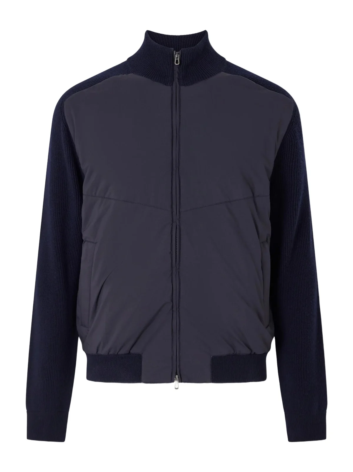 Sease Virgin Wool and Shell Bomber Jacket - Men