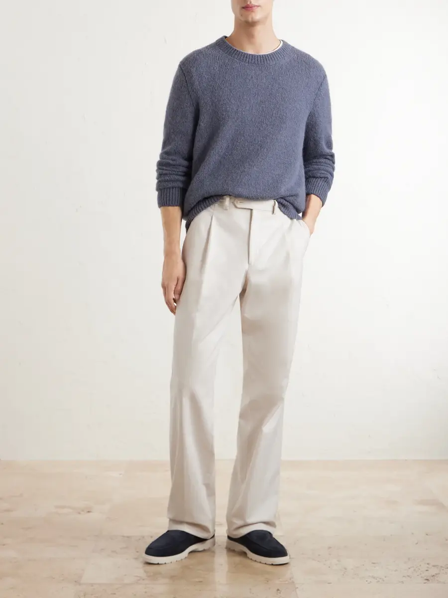 Massimo Alba Bruce Alpaca-Blend Sweatshirt - Men | Thumbnail 2 Massimo Alba Bruce Alpaca-Blend Sweatshirt - Men | Thumbnail 2