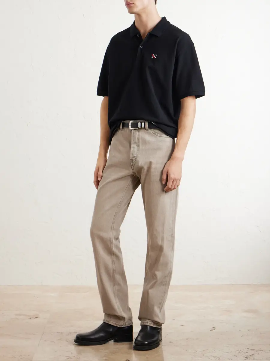 Neighborhood Logo-Appliquéd Embroidered Cotton-Piqué Polo Shirt - Men | Thumbnail 2 Neighborhood Logo-Appliquéd Embroidered Cotton-Piqué Polo Shirt - Men | Thumbnail 2
