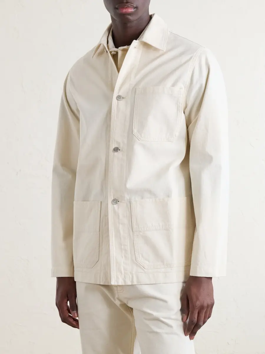 Drake's Denim Overshirt - Men | Thumbnail 3 Drake's Denim Overshirt - Men | Thumbnail 3