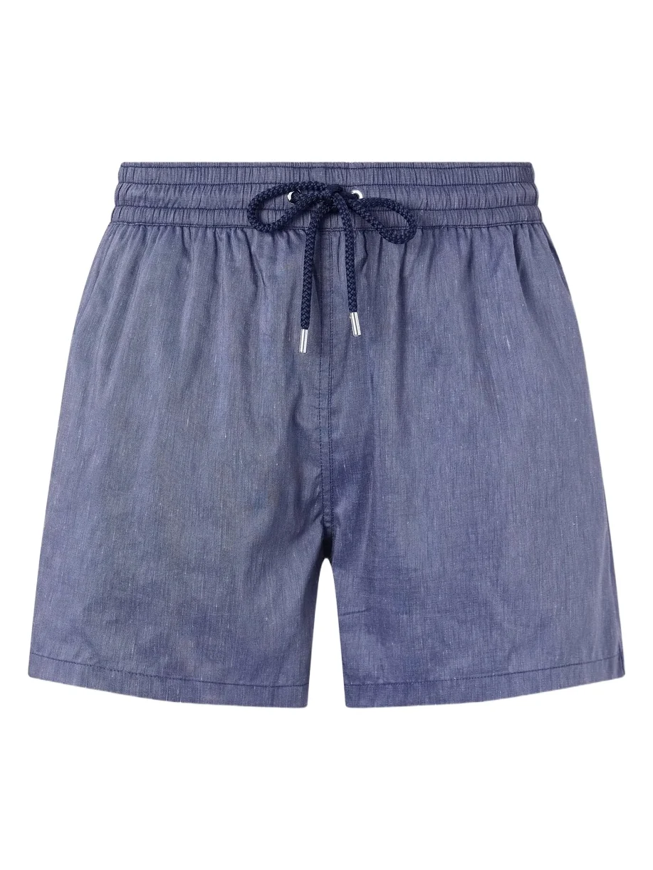Rio Straight-Leg Linen Blend Swim Short - Men Rio Straight-Leg Linen Blend Swim Short - Men