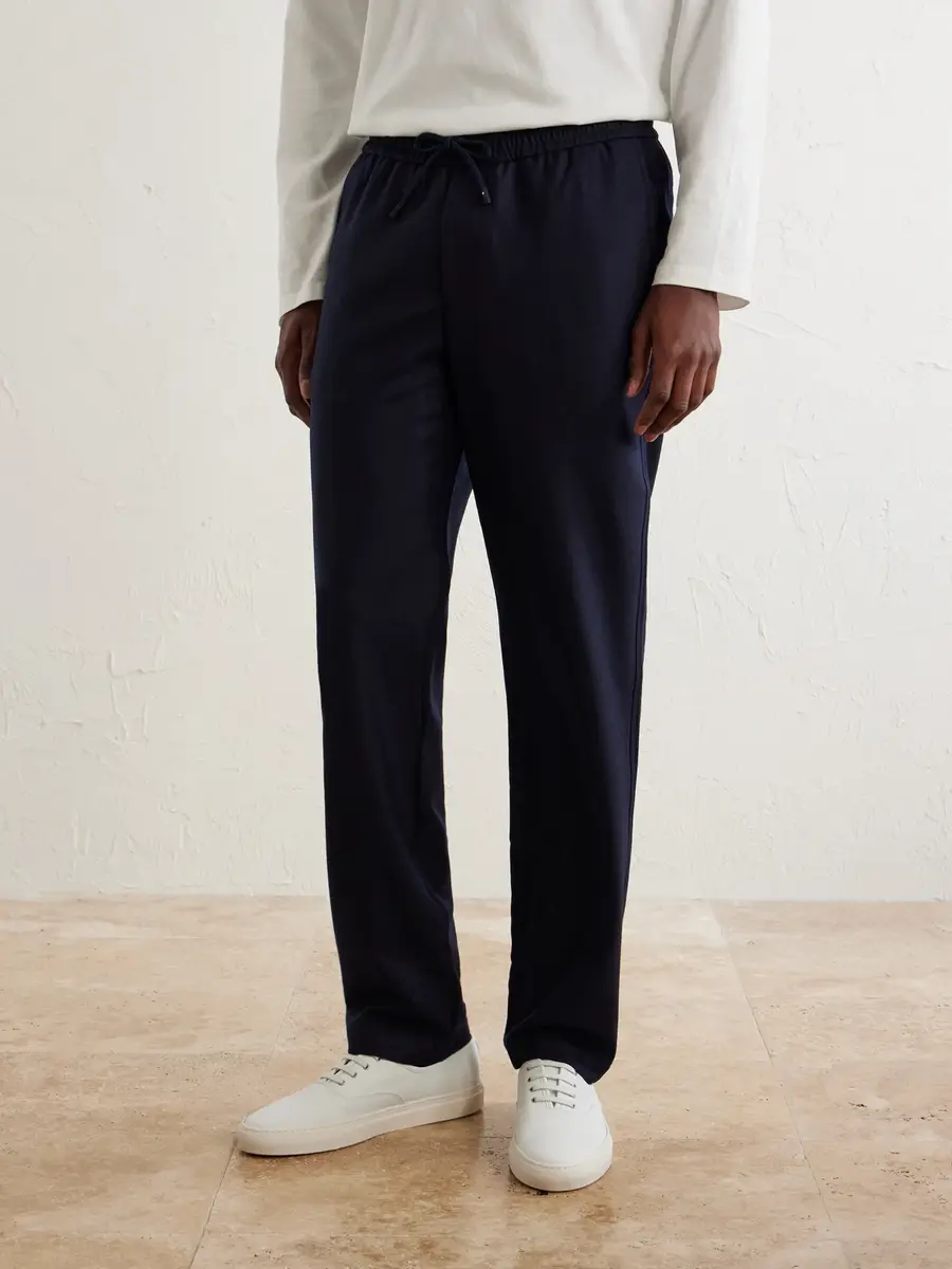Sease Mindset Straight-Leg Stretch Virgin Wool-Flannel Trousers - Men | Thumbnail 3