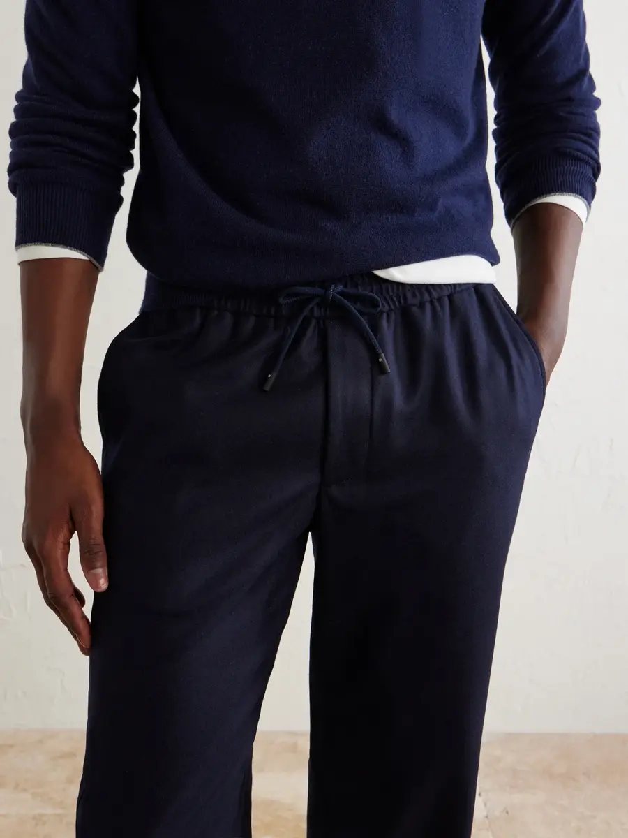 Sease Mindset Straight-Leg Stretch Virgin Wool-Flannel Trousers - Men | Thumbnail 5