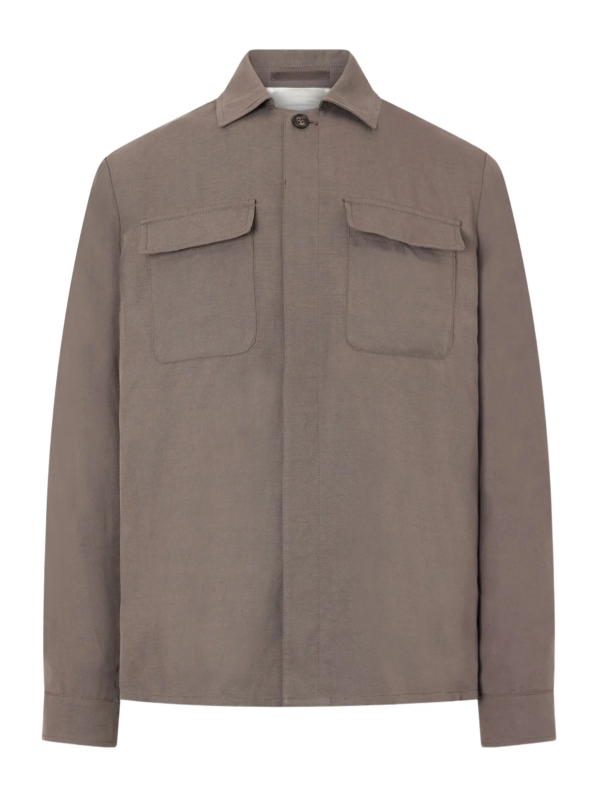 ELEVENTY Lyocell and Linen-Blend Shirt - Men