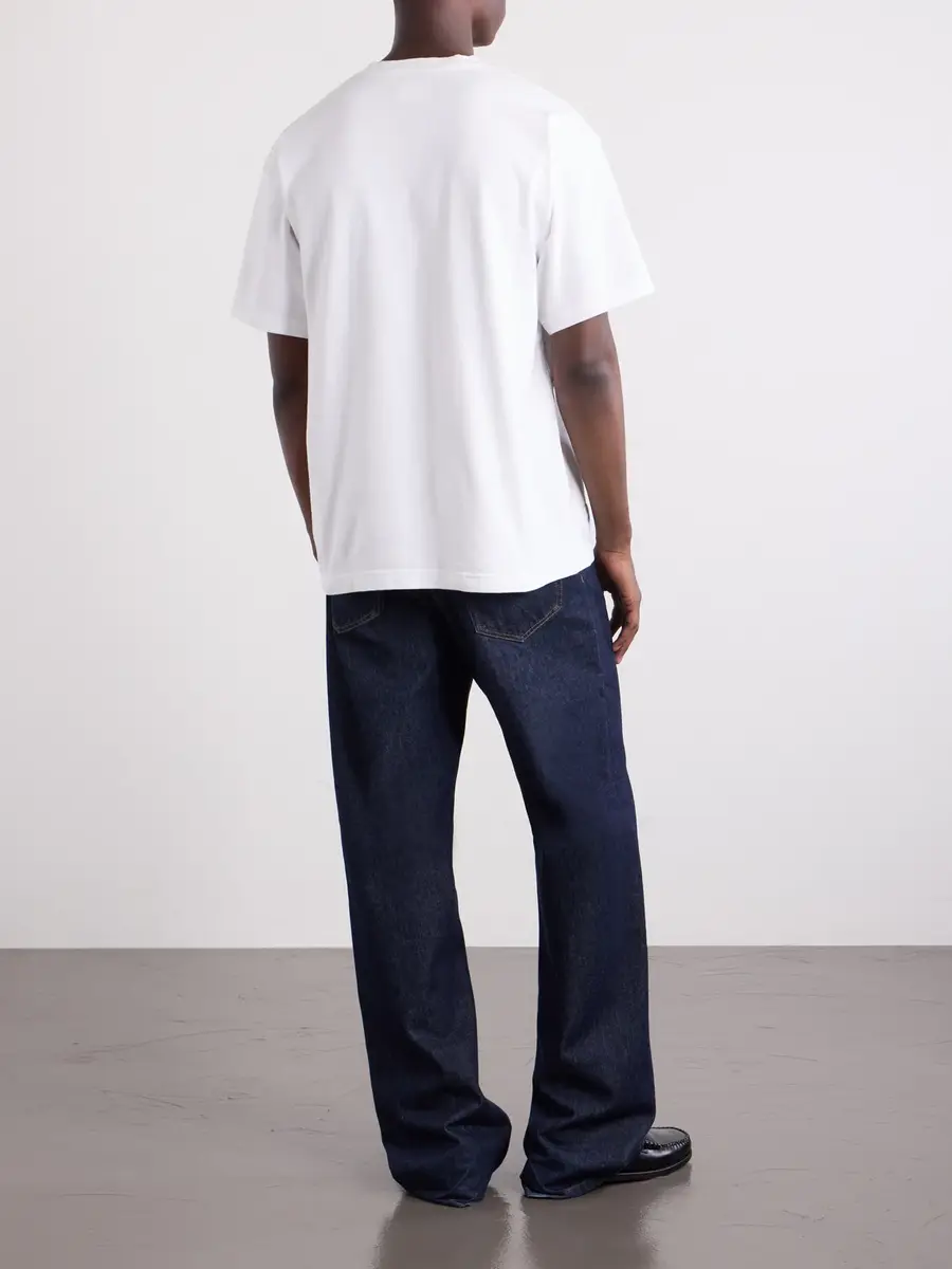 WTAPS Logo-Appliquéd Printed Cotton-Jersey T-Shirt - Men | Thumbnail 4 WTAPS Logo-Appliquéd Printed Cotton-Jersey T-Shirt - Men | Thumbnail 4