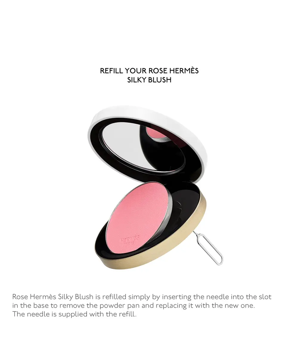 HERMÈS Rose Hermes Silky Blush Powder | Thumbnail 3 HERMÈS Rose Hermes Silky Blush Powder | Thumbnail 3