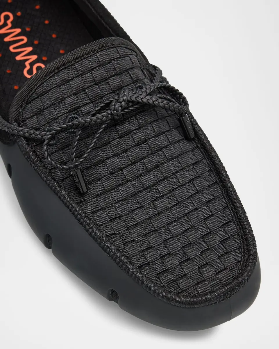 SWIMS Men's Woven Textile and Suede Drivers | Thumbnail 4