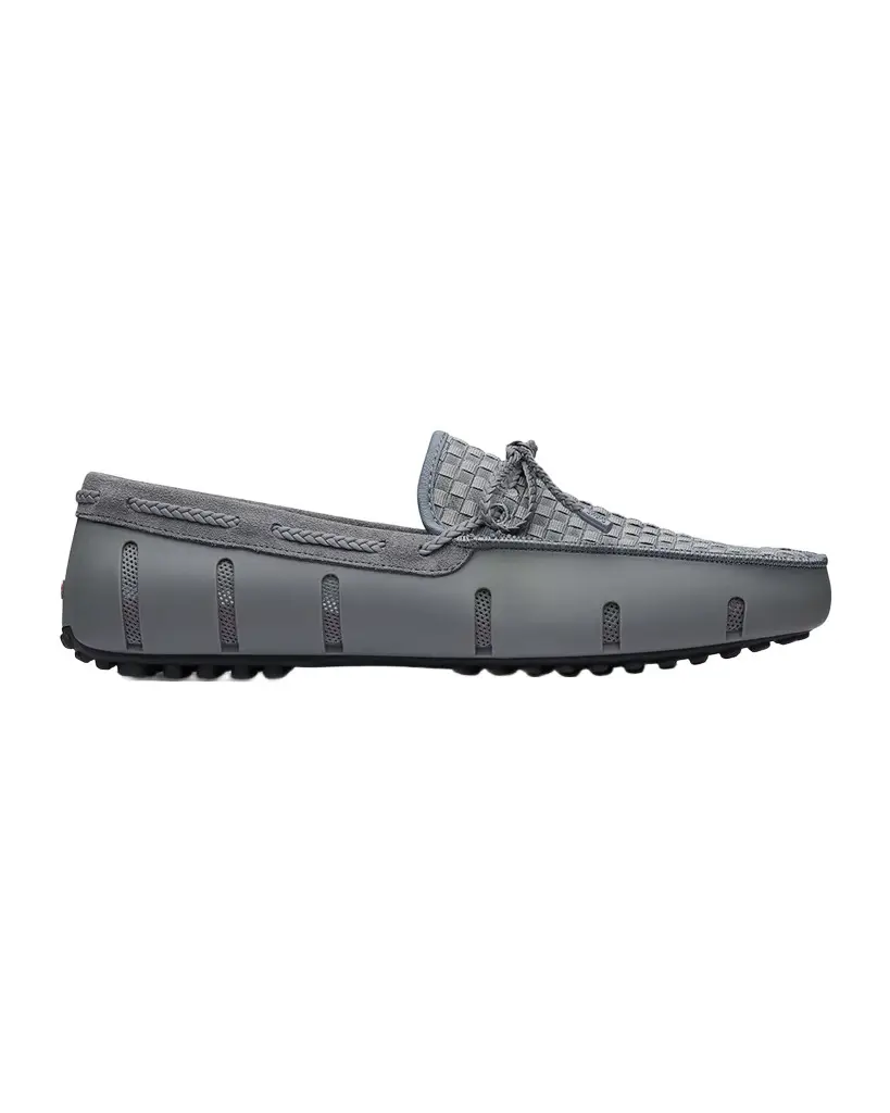 SWIMS Men's Woven Textile and Suede Drivers | Image 1 SWIMS Men's Woven Textile and Suede Drivers | Image 1