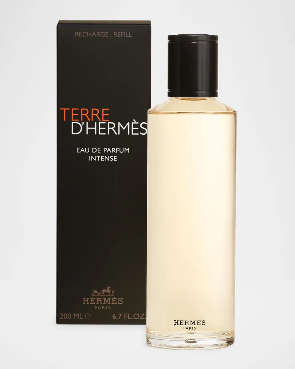 HERMÈS Terre d 'Hermès Eau de Parfum Intense Refill, 6.7 oz. | Thumbnail 2 HERMÈS Terre d 'Hermès Eau de Parfum Intense Refill, 6.7 oz. | Thumbnail 2