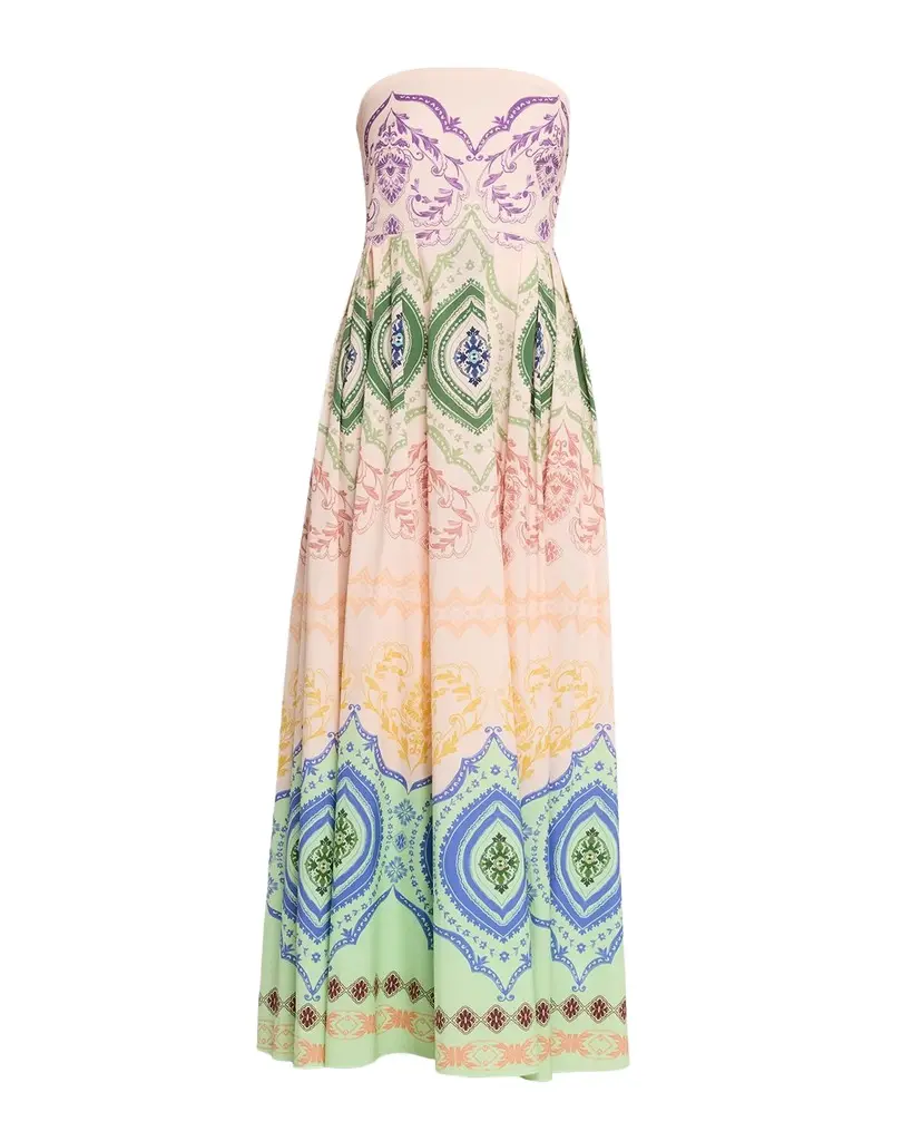 MISA Los Angeles Maddie Strapless Maxi Dress | Image 1 MISA Los Angeles Maddie Strapless Maxi Dress | Image 1