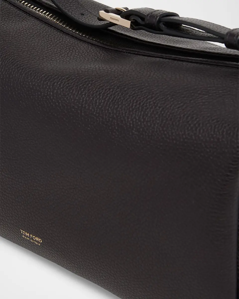 Tom Ford Grained Leather Shoulder Bag | Thumbnail 6 Tom Ford Grained Leather Shoulder Bag | Thumbnail 6