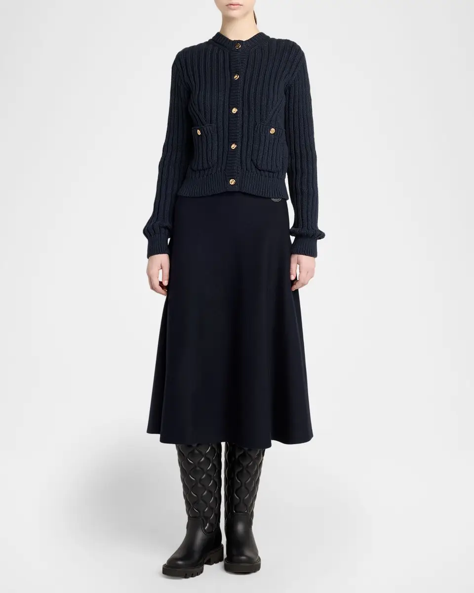 Moncler Padded Knit Cardigan | Thumbnail 2