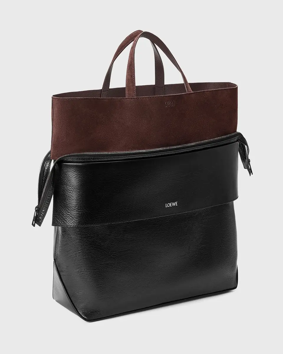 Loewe Men's Switch Large Leather Tote Bag | Thumbnail 2 Loewe Men's Switch Large Leather Tote Bag | Thumbnail 2